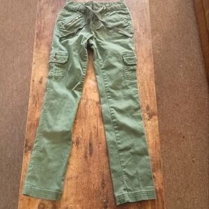Girls 10s Green Cargo Pants Justice